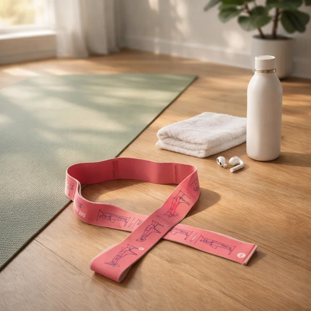 Resistance bands training exercises guide for building strength and flexibility