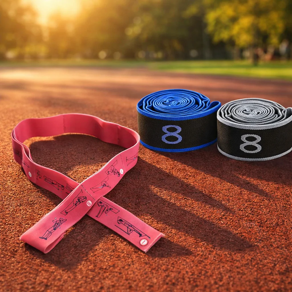 Yoga & Pilates Fitness Resistance Bands - lifestyle view