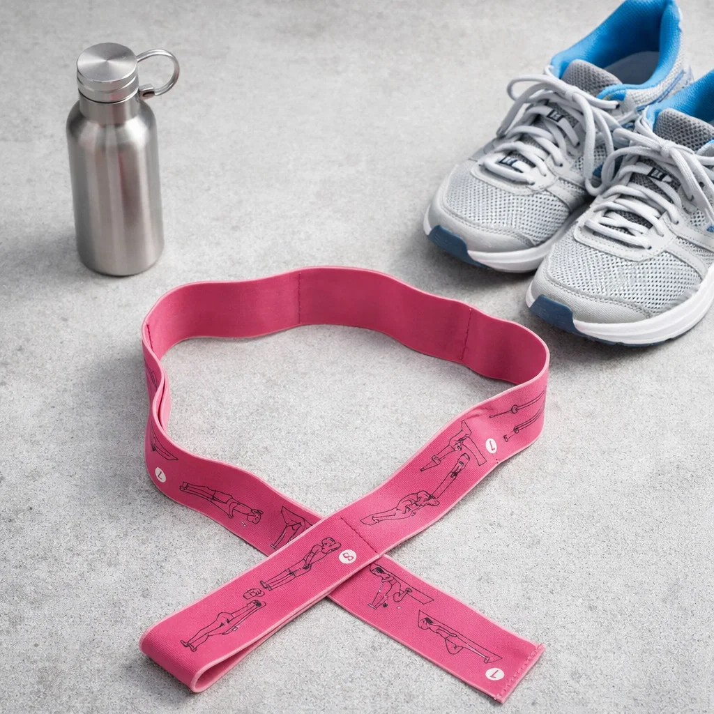 Yoga & Pilates Fitness Resistance Bands - scale view